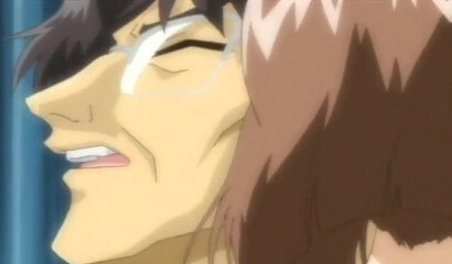 Hentai incest: mature stepfather fucks young stepdaughter's tight pussy