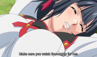 College students attacked and raped a hentai teacher in all her holes