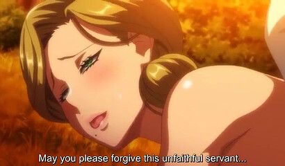 Lovers fill warrior pussies with semen in hentai porn cartoon