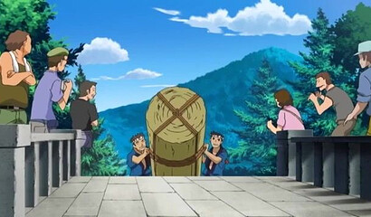 Sexy maid Ane in hentai cartoon sucks cock and fucks her boss