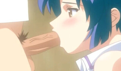 Insatiable hentai girls fuck a tied up guy from their school