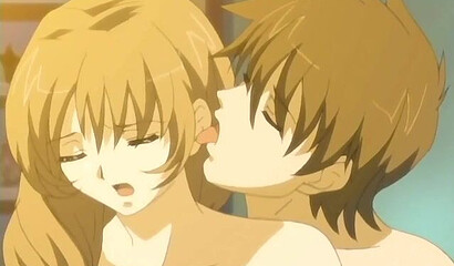 Teacher with big tits fucks hentai school student in library