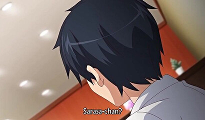 Hentai restaurant waitress fucks in the restroom with a cute customer