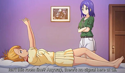 Guys on the street raped a cute hentai schoolgirl in the ass