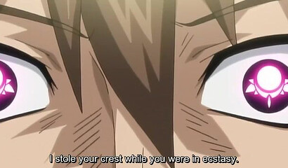 Lucky guy in hentai cartoon fucks alien girl with huge tits