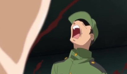 Beautiful hentai girlfriends Erika and Aquino are fucked by a mob of evil soldiers