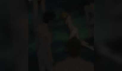 Anime lesbians do cunnilingus and rub their pussies with each other