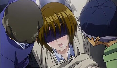 Schoolgirl slut from hentai cartoon asks classmates to fuck her