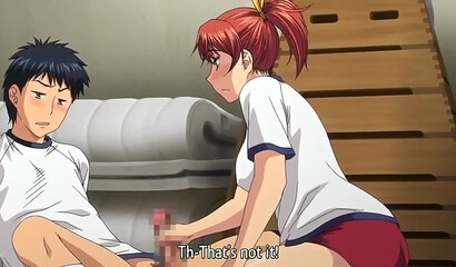 Schoolgirl with milky big tits gets fucked in the school gym