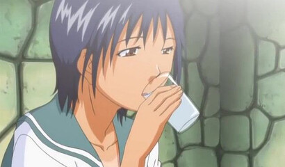 Soldiers harshly fuck a young schoolgirl in a parallel hentai world