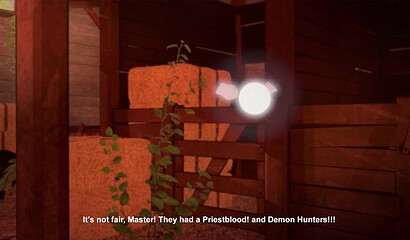 Final battle with sexy teen succubus Meru in XXX cartoon