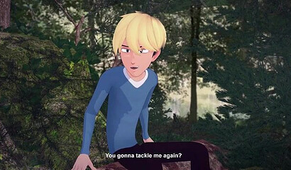 Final battle with sexy teen succubus Meru in XXX cartoon