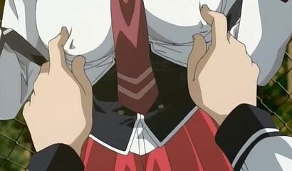 Teacher fucked a curious hentai schoolgirl in the library restroom