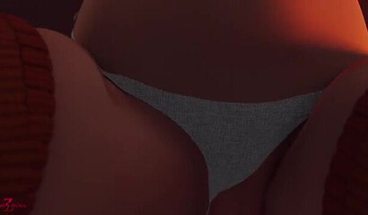 The wizard bewitched and fucked the chubby girl Velma Dinkley from Scooby Doo