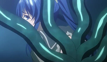 A guy infected with an unknown virus fucks a hentai schoolgirl with tentacles