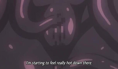 A guy infected with an unknown virus fucks a hentai schoolgirl with tentacles