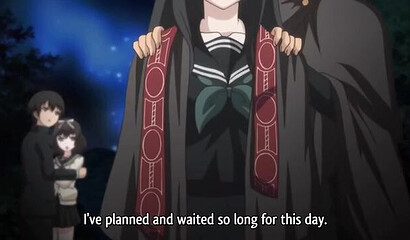 Kinky sex orgy during satanic ritual in hentai porn