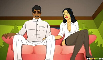 Bollywood rests! Anime sex with busty Indian milf Savita Bhabhi