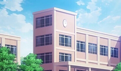 A janitor with a dirty cock fucks a young schoolgirl in a hentai porn cartoon