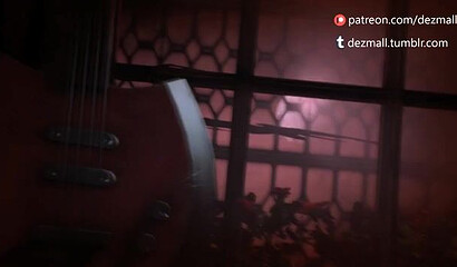 Little girl vampire screams with pleasure fucking a guy in 3D