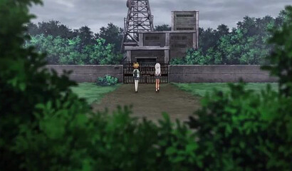 Naked superhero girls chase a guy from a hilarious hentai cartoon