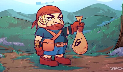 Heroes of the Darkest Dungeon computer game got into a gang-bang with monsters