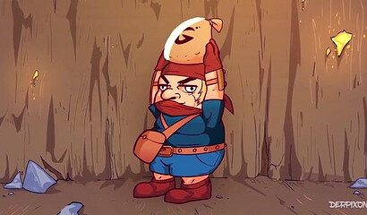 Heroes of the Darkest Dungeon computer game got into a gang-bang with monsters