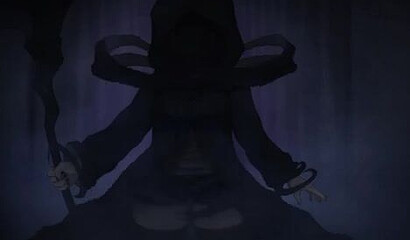 Girl gamer in 3D cartoon playing on console while boyfriend fucks her