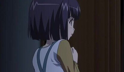 Angry dad from hentai cartoon caught his daughter masturbating and punished her with sex