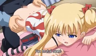 Miniature hentai girl licks friend's anus and tries anal sex