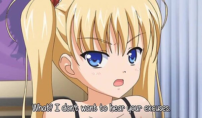 Miniature hentai girl licks friend's anus and tries anal sex