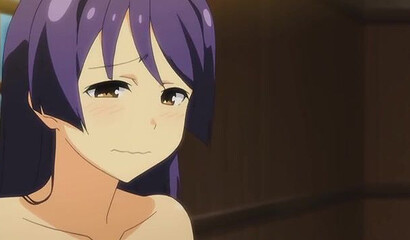 A nimble guy took the virginity of two cute hentai girlfriends