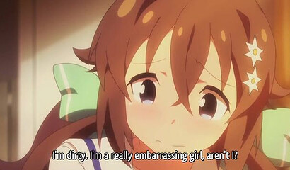 A nimble guy took the virginity of two cute hentai girlfriends