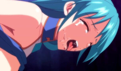 Huge dragon fucks two sexy female warriors from an anime cartoon with his big cock