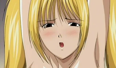 Busty hentai schoolgirl pays off her debts by having anal sex