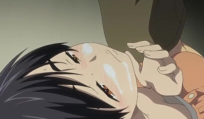 Pushy guy engages in incest with stepmom in hentai porn cartoon