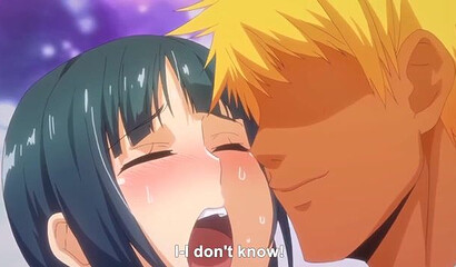 Muscular handsome guy fucked a busty hentai schoolgirl in class