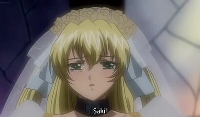 Hentai schoolgirl walks around with a vibrator in her pussy before shooting a porn video