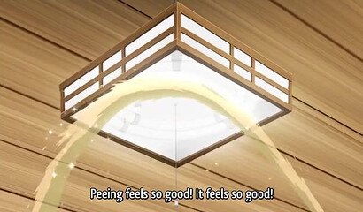 Young wife anally cheats on gullible husband in hentai porn cartoon