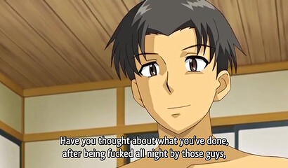 Young wife anally cheats on gullible husband in hentai porn cartoon