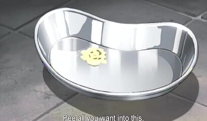 Master of the house with sex slaves having fun in hentai porn cartoon