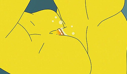 Muscular Bart Simpson fucks his favorite mom Marge Simpson hard in the ass