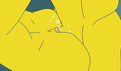 Muscular Bart Simpson fucks his favorite mom Marge Simpson hard in the ass