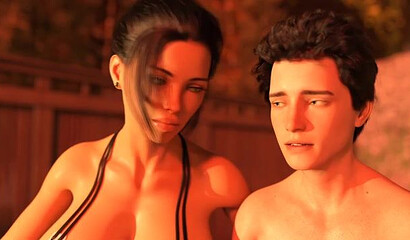 Stepson gave sleeping pills to busty stepmother and fucked her in the mouth in 3D cartoon