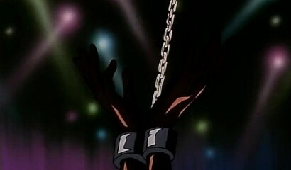 BDSM games in the dungeon: sexual test of an obedient hentai slave girl