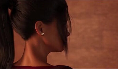 Sexy 3D stepmother lets stepson fuck her with a big cock