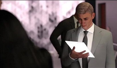 Sexy 3D stepmother lets stepson fuck her with a big cock