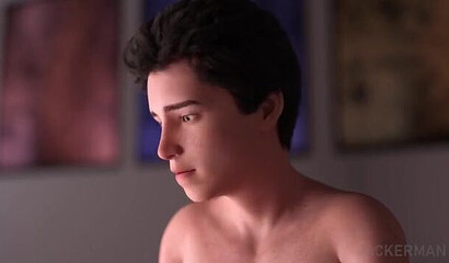 Sexy 3D stepmother lets stepson fuck her with a big cock