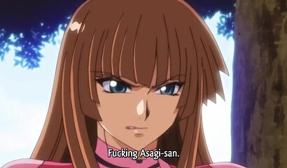 Warrior girls with futanari dicks get fucked in anime porn cartoon