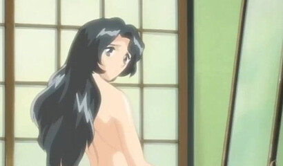 Blackmailer fucks naive hentai schoolgirl with beautiful breasts in back room